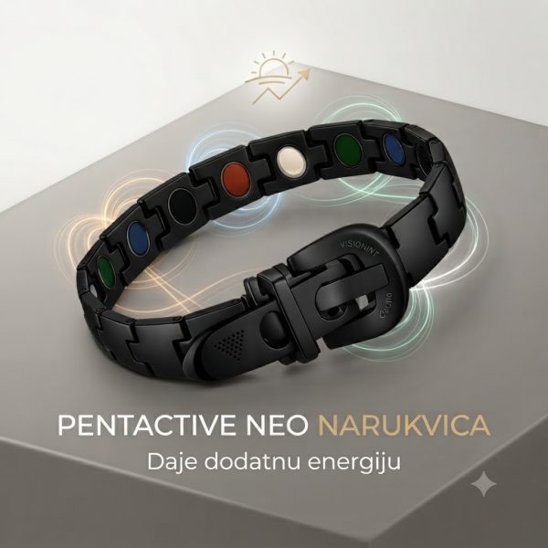 Pentactive Neo Narukvica – Crna Mat Pentactive Neo Narukvica – Crna Mat